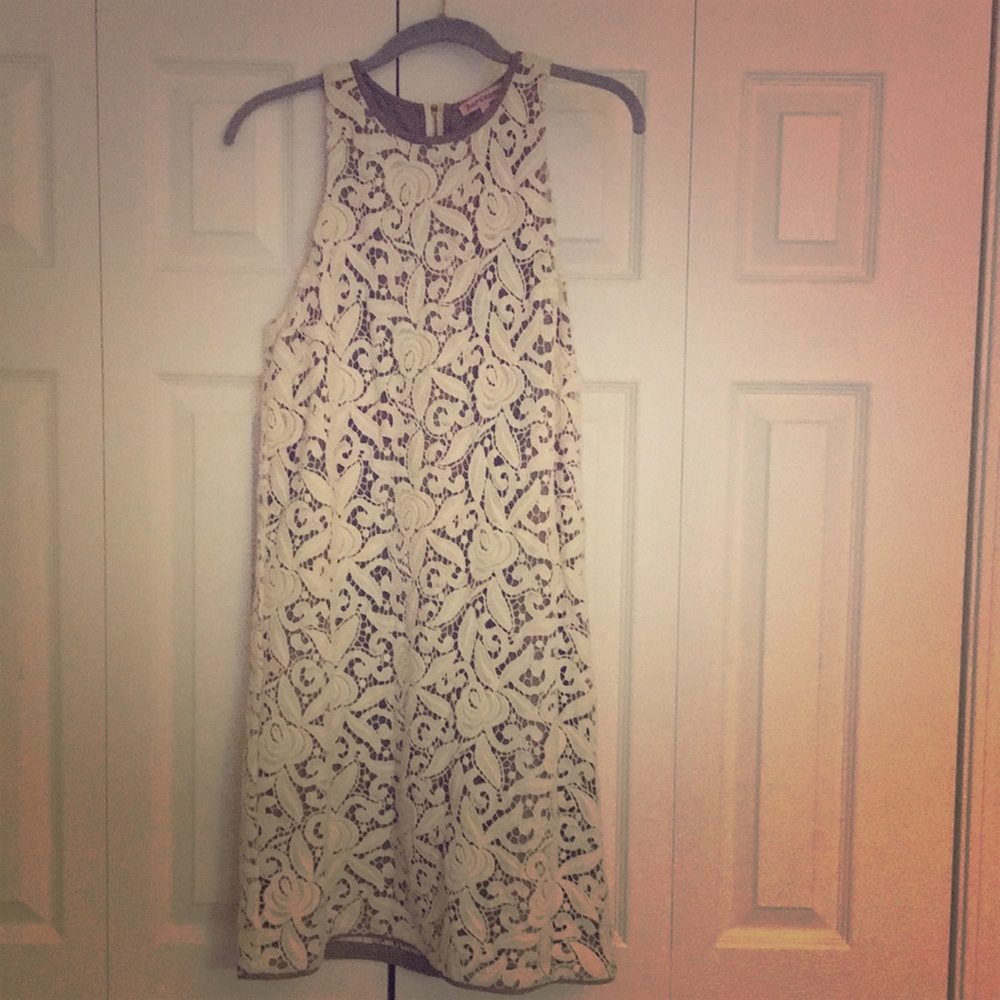 Juice Couture White Lace Dress